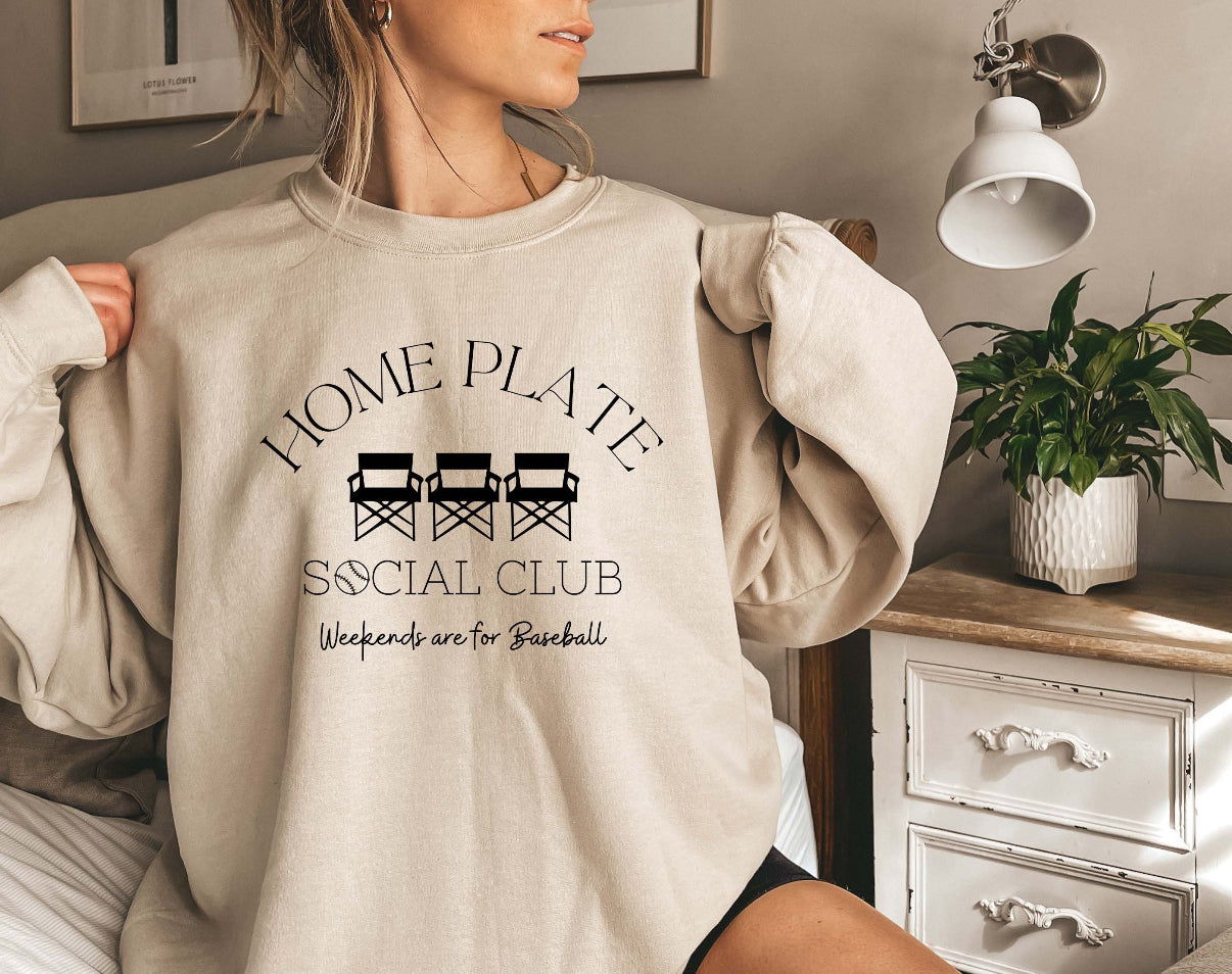 Home Plate Social Club Sweatshirt