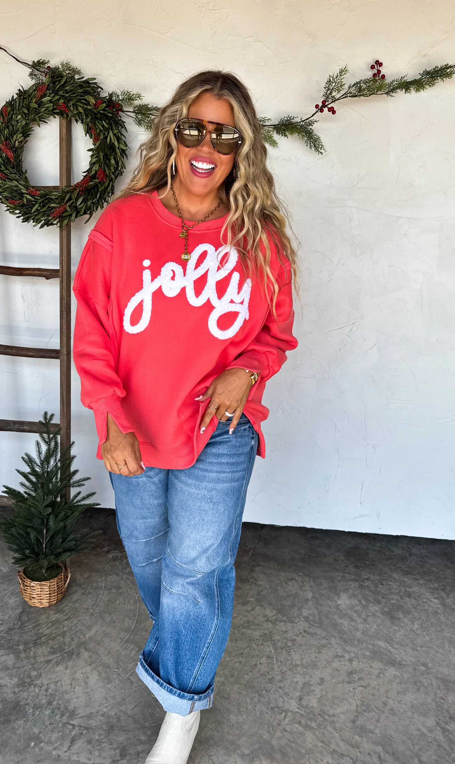 Holly Jolly Joy Pullover